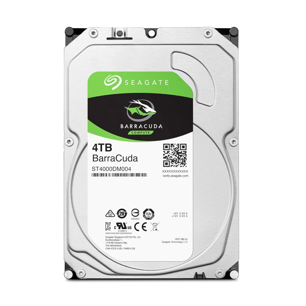 Seagate Internal Desktop Hard Disk Barracudda 4TB SATA 3.5 Inch